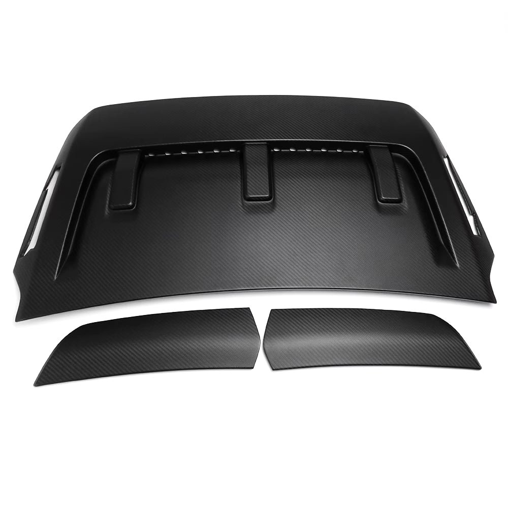 Carbon Fiber Engine Hood Cover Trim - Ford F-150 Raptor 2021-2025 - Image 10