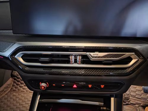 Carbon Fiber Interior AC Cover Trim - BMW G80/G81/G82/G83/G87 ID8/8.5