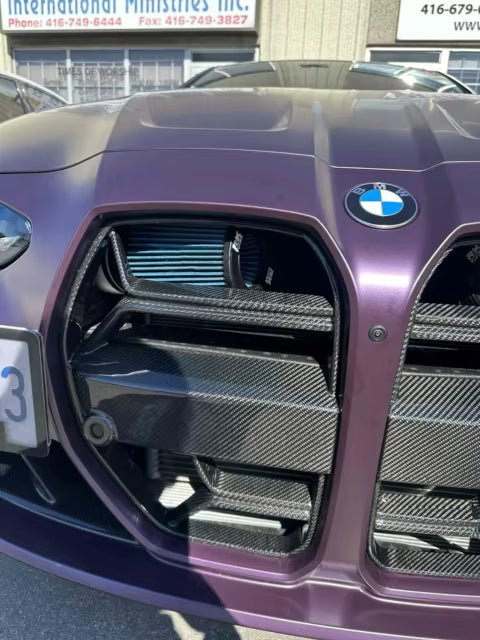 Prepreg Carbon Fiber CSL Style Front Grille Replacement - BMW G80 M3 & G82 / G83 M4 - 图片 15