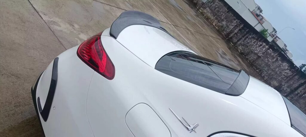 Carbon Fiber Rear Trunk Spoiler V2- Mercedes Benz C Class W206 C63