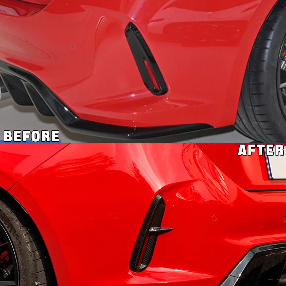 Carbon Fiber Rear Bumper Trim - Honda 11th Civic Type R FL5