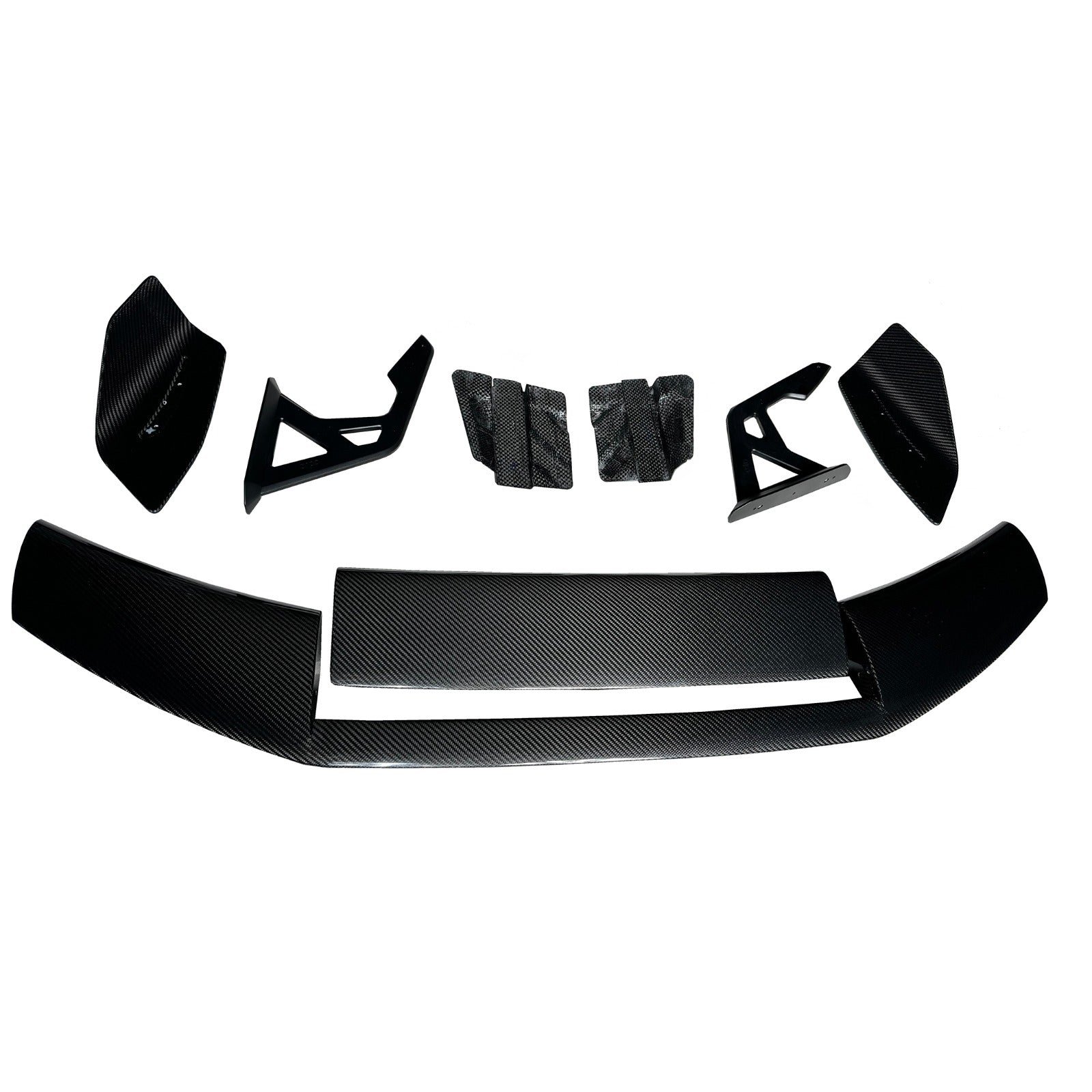 Carbon Fiber Swan Neck Wing AD V3 - BMW G87 M2 G80 M3 G82 M4