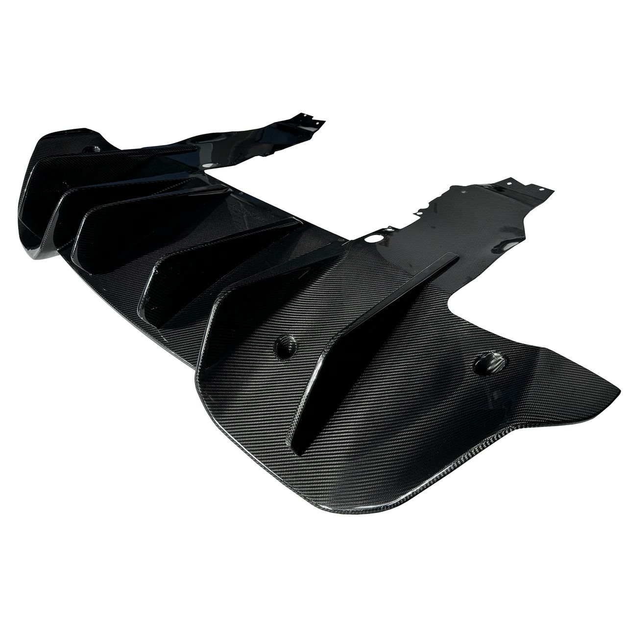 Pre-Preg Dry Carbon Fiber Rear Diffuser - Mclaren 720S