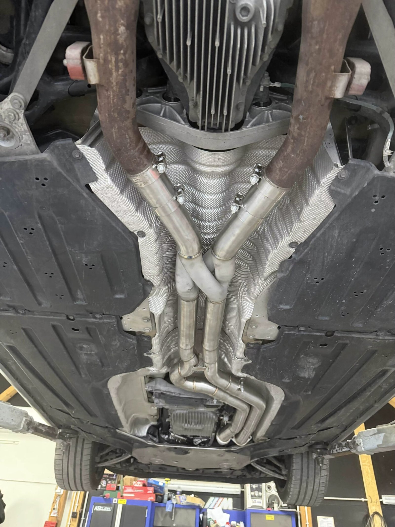 S58 Z MidPipe Exhaust System - BMW M3/M4 G80/G82 S58 3.0T - 图片 8