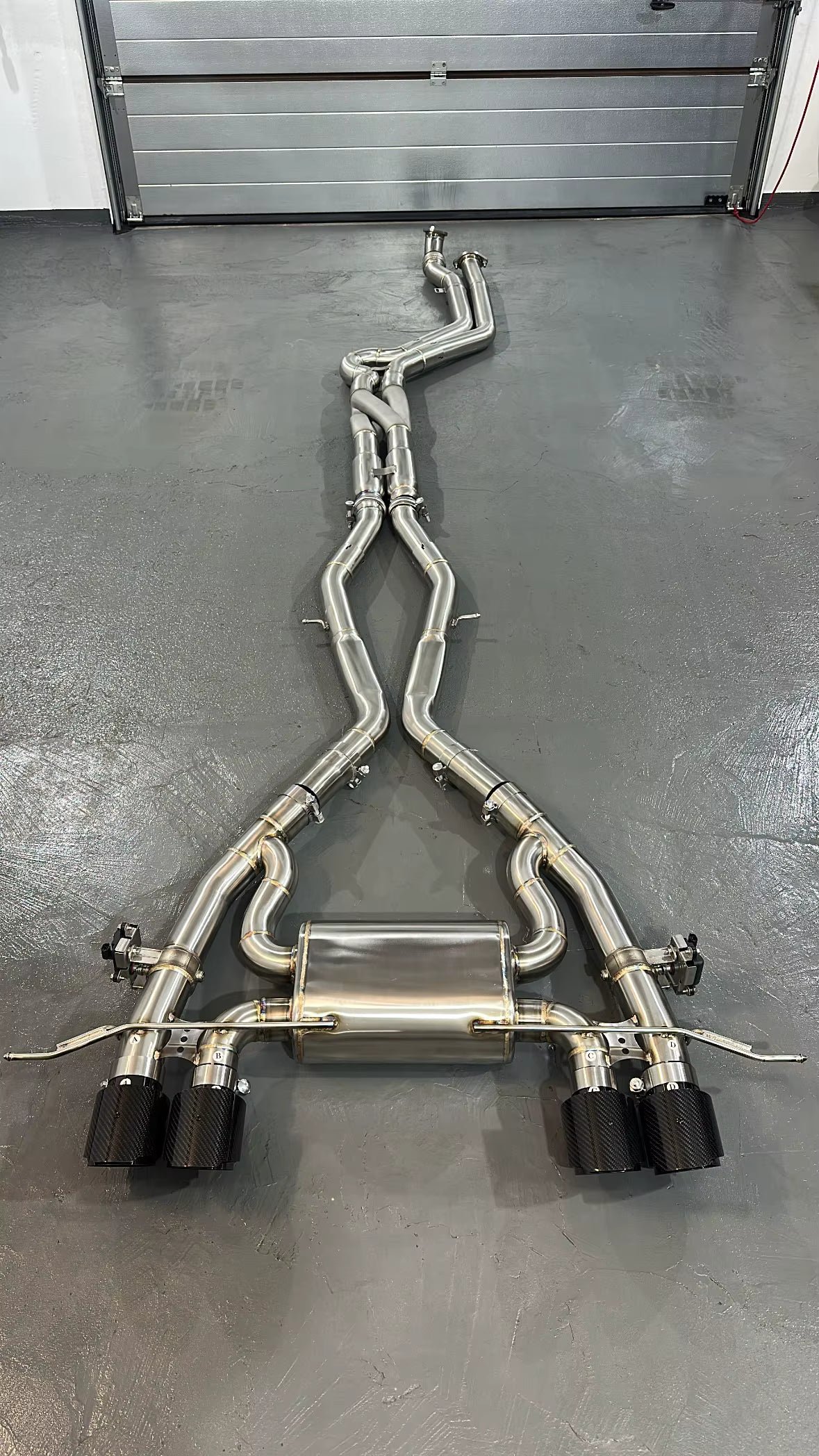S58 Z MidPipe Exhaust System - BMW M3/M4 G80/G82 S58 3.0T - 图片 9