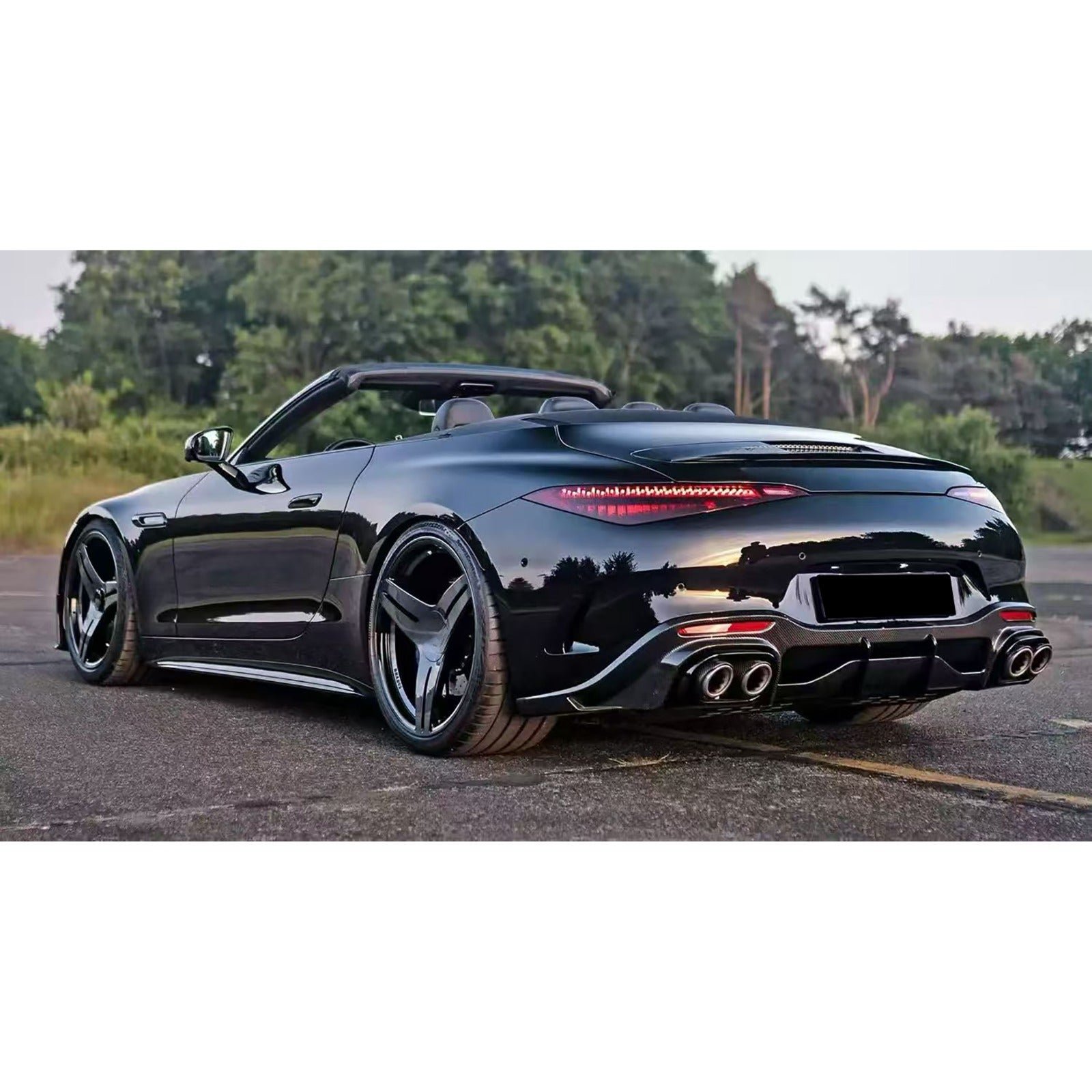 Dry Carbon Fiber BRB Aerodyanmic Body kit -Mercedes-Benz SL43 SL63 2022-26