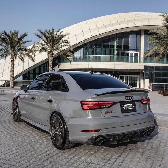 KB Style Carbon Fiber Rear Diffuser - Audi A3 & S3 8V - product detail 9