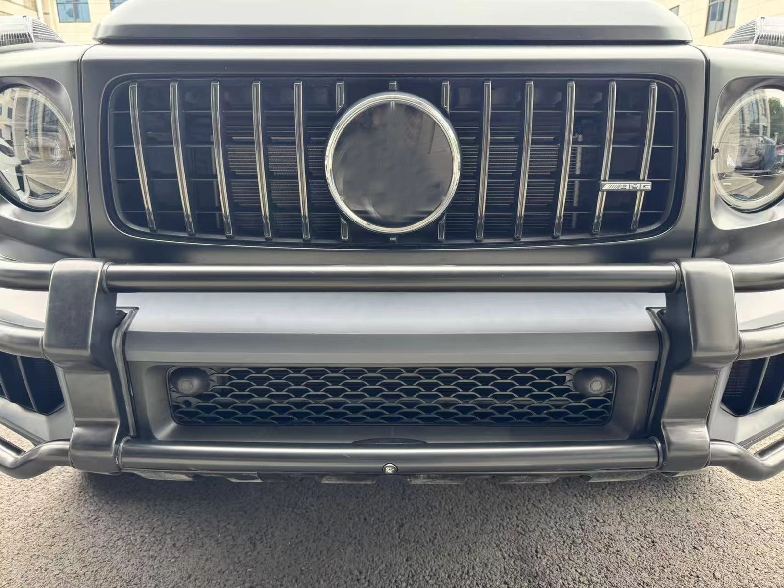 Gloss Black Front Guard Crash bar - Mercedess Benz W465 G Wagon 2024+ G63 Only - 图片 7