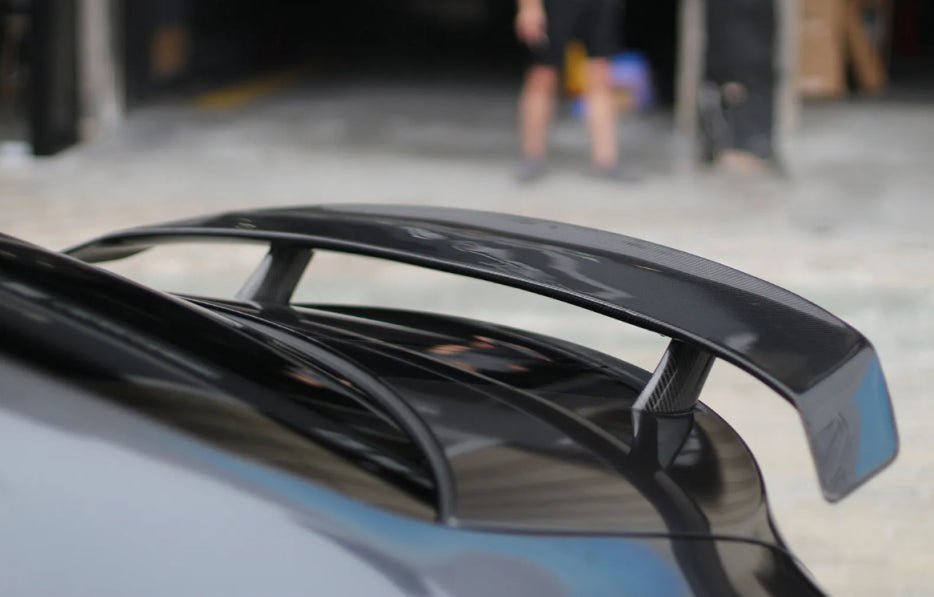 Paktechz Dry Carbon Fiber Rear Wing - Mercedes Benz CLA Class W117 C117