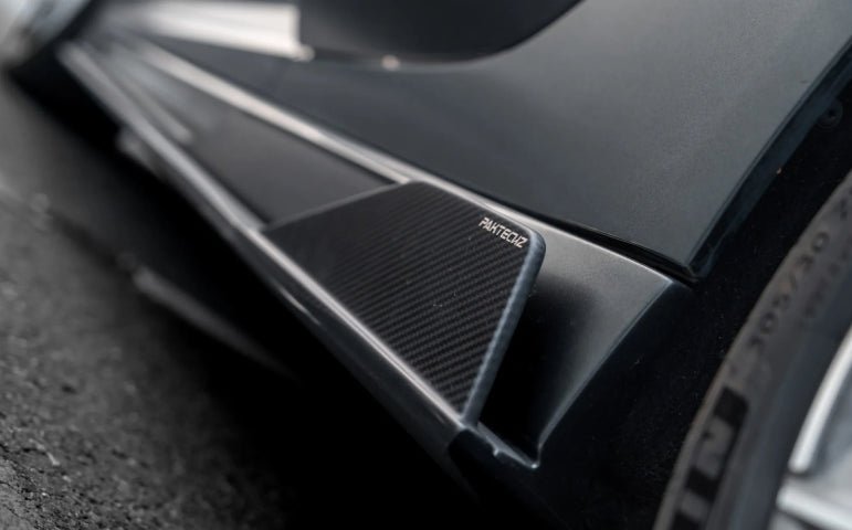 Paktechz Prepreg Carbon Fiber Side Skirt - Audi R8 2019 - 2023 - product detail 2