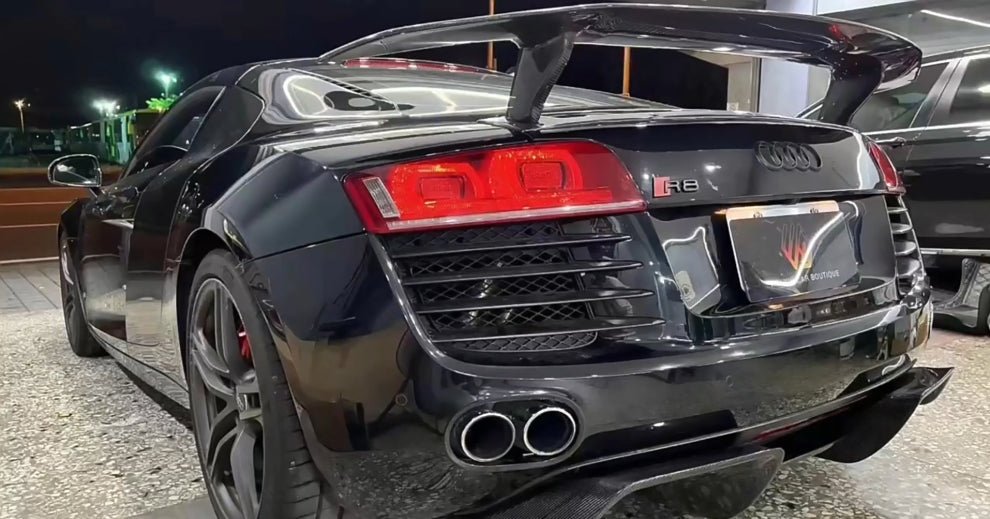 Carbon Fiber GT VRS style Wing - Audi R8 V8 V10 2008-2015