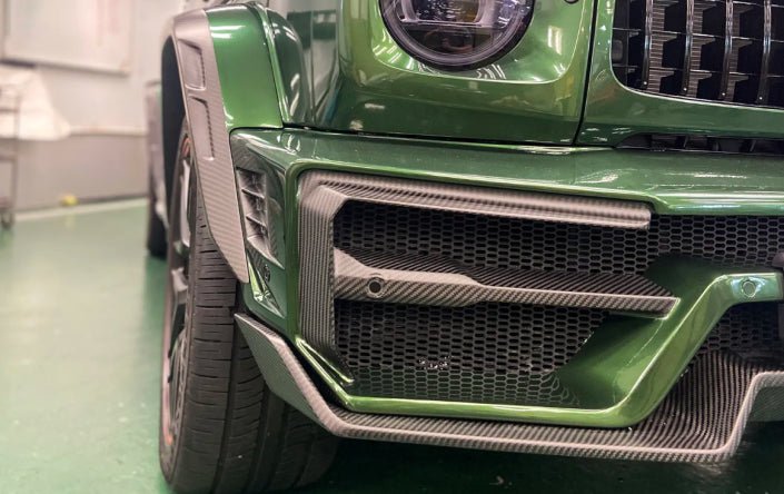 Paktechz Dry Carbon Fiber Front Bumper - Mercedes Benz G Class W464 G500 G550 G63