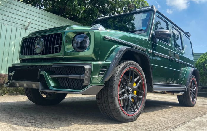 Paktechz Dry Carbon Fiber Front Bumper - Mercedes Benz G Class W464 G500 G550 G63