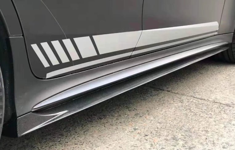 Paktechz Prepreg Carbon Fiber Side Skirts - Mercedes Benz AMG GT43 GT53 GT50 4 Door X290