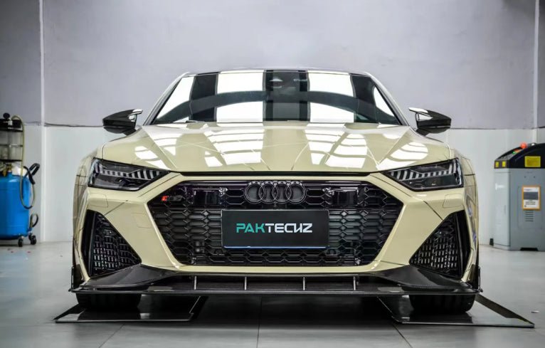 Paktechz V1 Prepreg Dry Carbon Front Lip - Audi RS6 RS7 C8