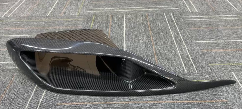 Carbon Fiber Vented HeadLight Air Duct head light delete - Toyota Supra MK5 A90 A91 GR 2019-2024