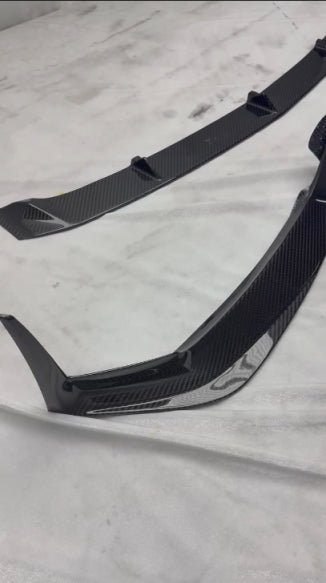 Dry Carbon Fiber Front Splitter Lip - Mercedes Benz AMG GT GTS GTC C190
