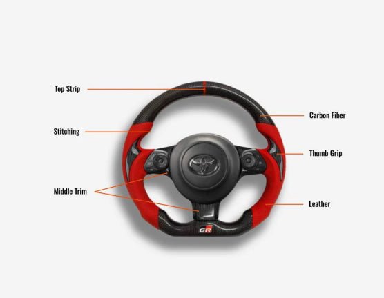 Full Custom Steering Wheel - Toyota GR86