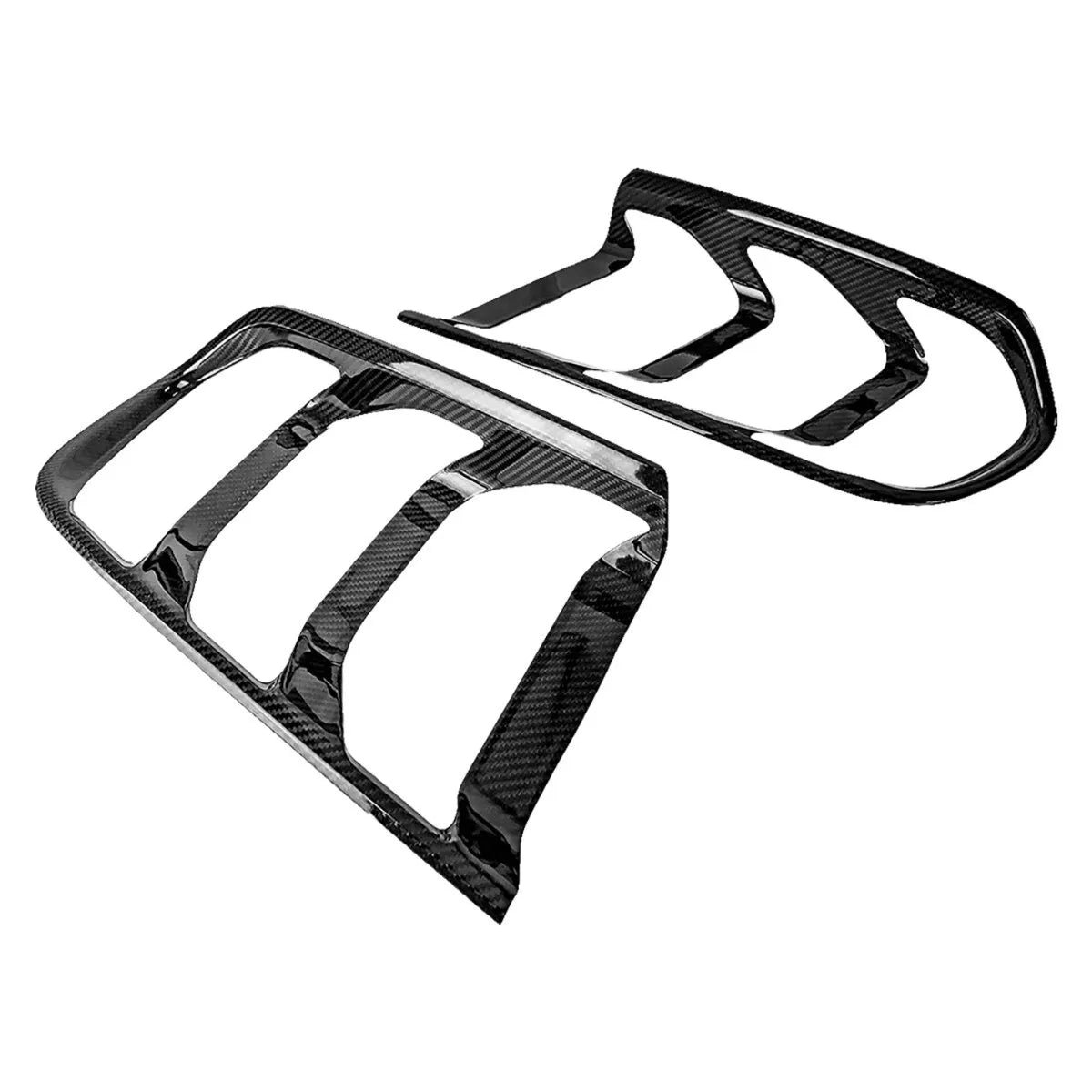 Dry Carbon Fiber Tail Light Trim - Ford Mustang 15-17