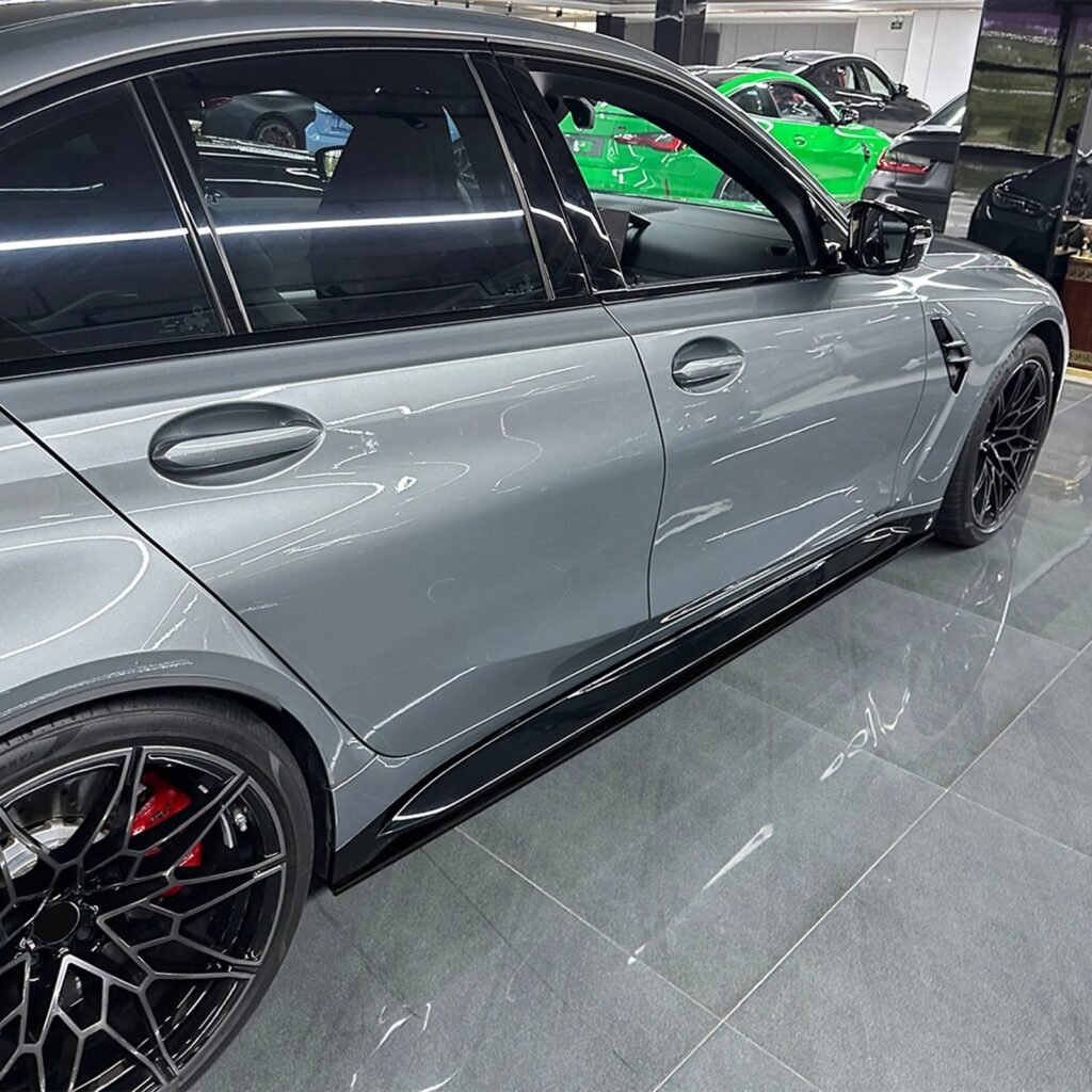 Gloss Black Side Skirt Extension - BMW M3 G80 G81 2021-2026