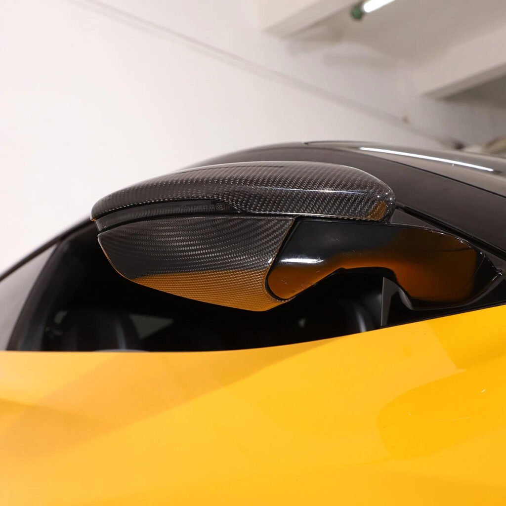 Carbon Fiber Side Bottom Rearview Mirrors Trim Cover - Lotus Emira 2022-2025