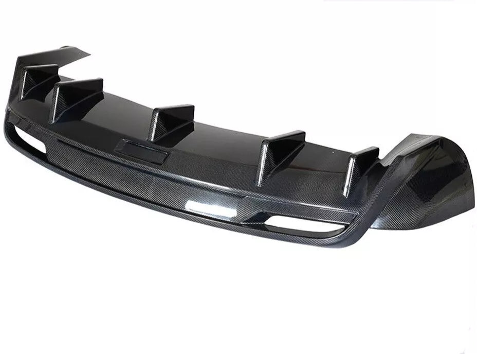 Carbon Fiber Rear Diffuser - Tesla Model X 2016-21