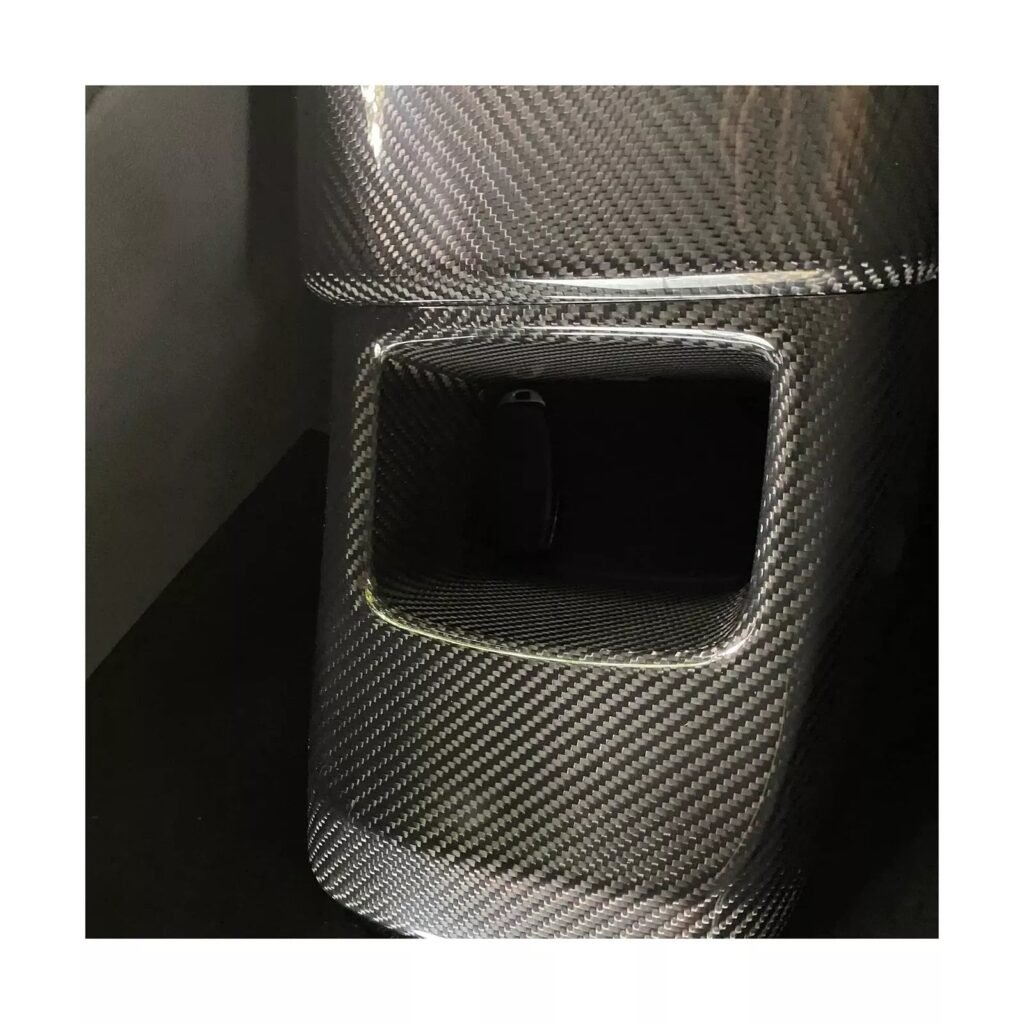 Carbon Fiber Storage Compartment Cover For Toyota Supra A90 2019