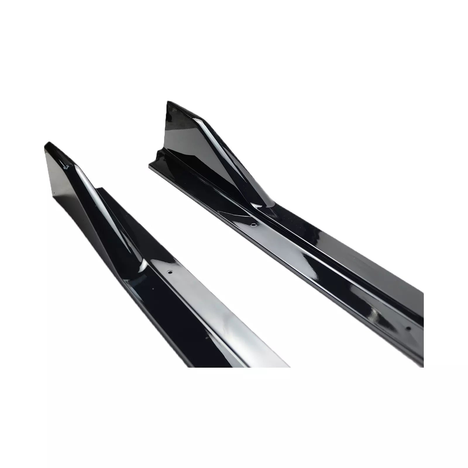 AG Style Gloss Black Side Skirt Extension - Toyota Supra A90 2020-2024