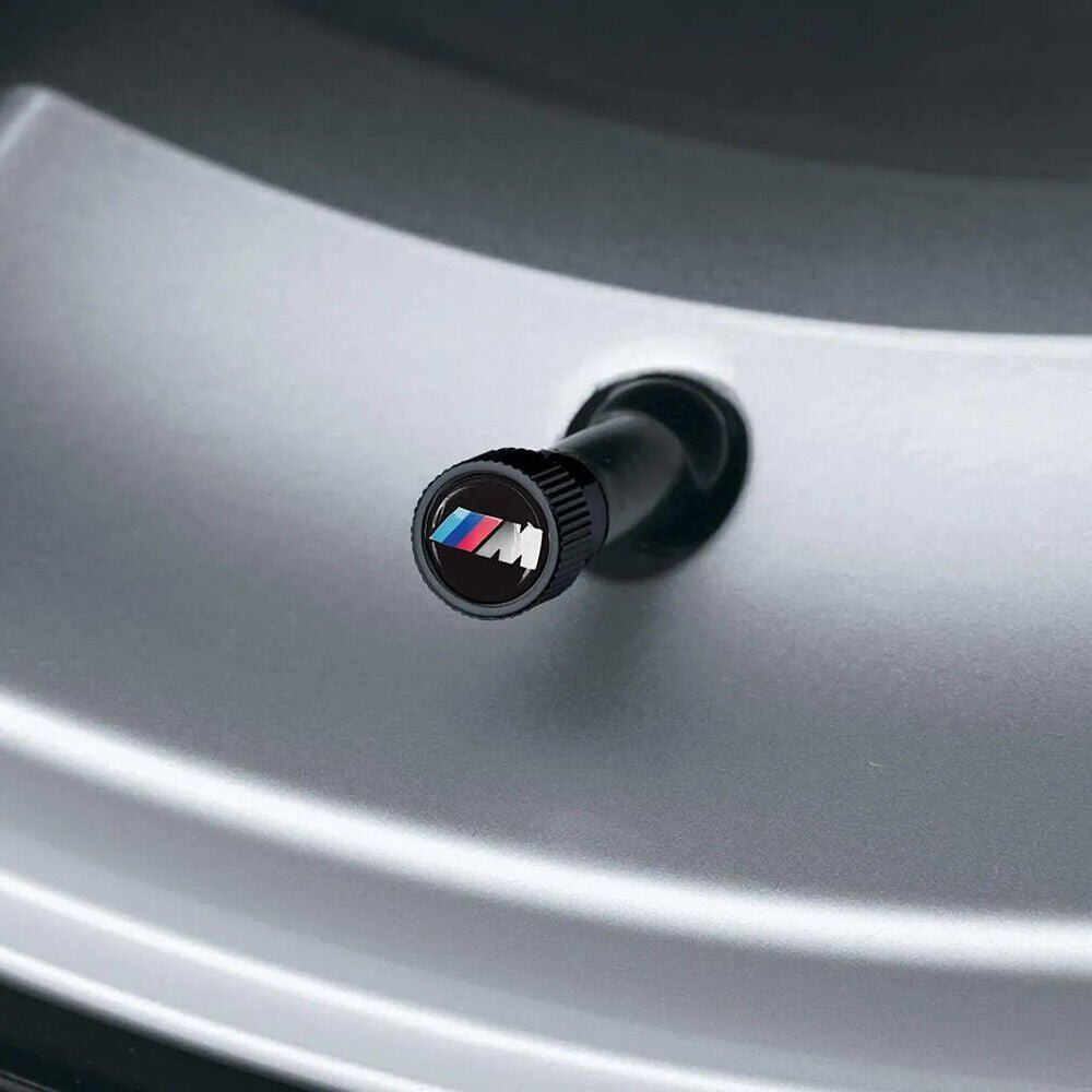 BMW M Sport Wheel Tire Air Valve Caps Stem V1