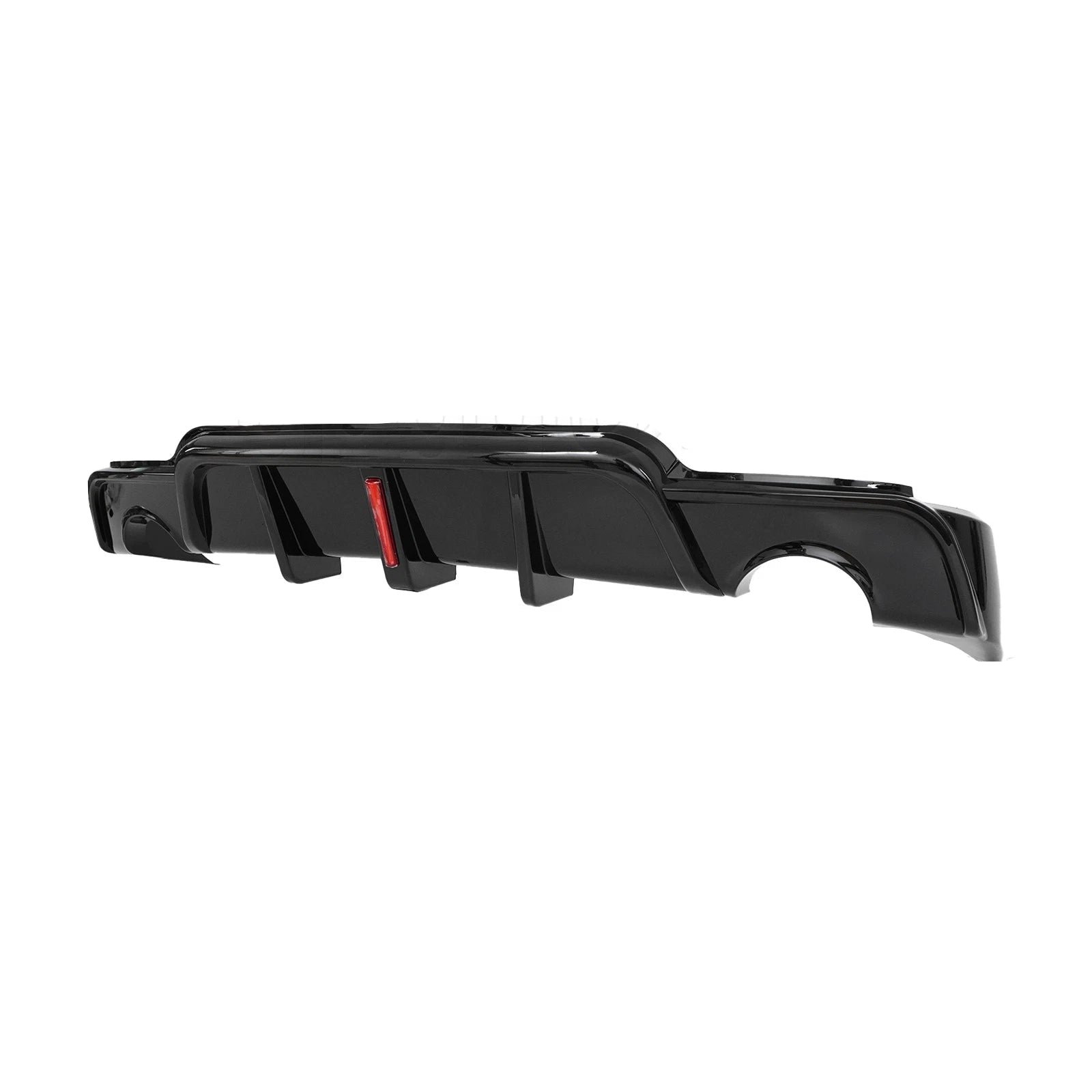 Gloss Black Rear Diffuser w/ LED - 2014-2016 LEXUS IS250 IS350