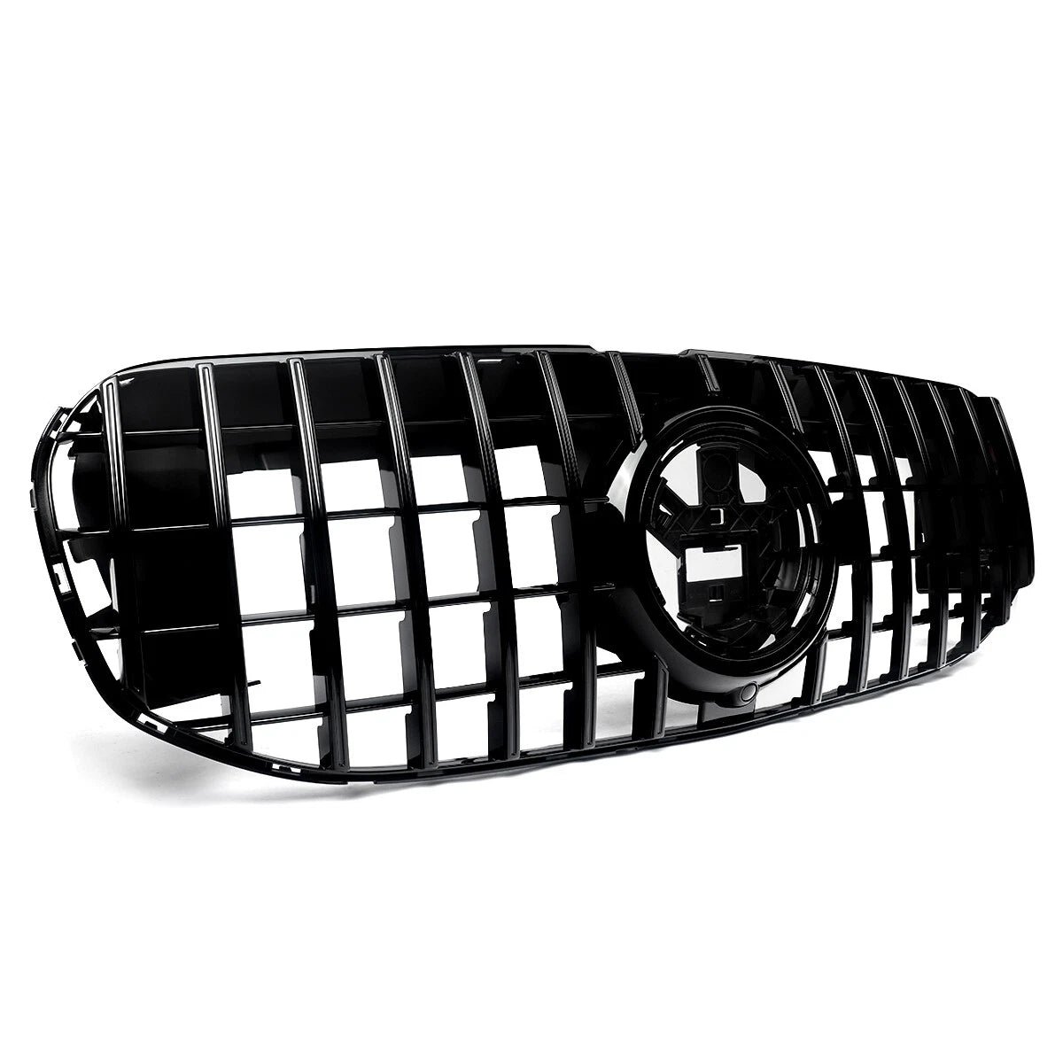 Gloss Black Front Grille W/ Camera - 2020+ Mercedes Benz X167 GLS450 GLS580