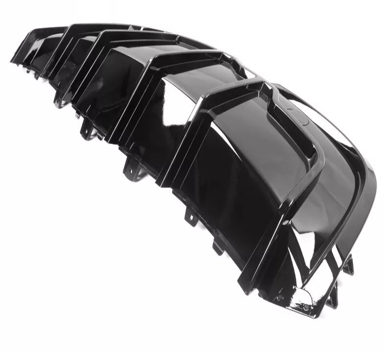 Gloss Black Rear Diffuser V1 - 20-24 Tesla Model Y
