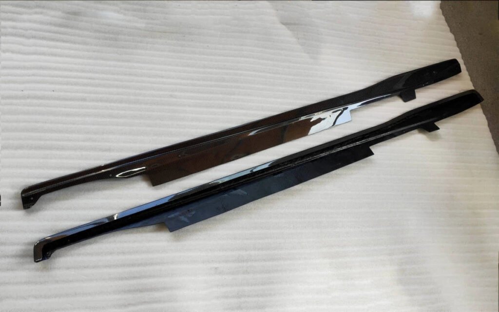 Carbon Fiber Side Skirt Extensions - 2022- 2025 Toyota GR86 Subaru BRZ