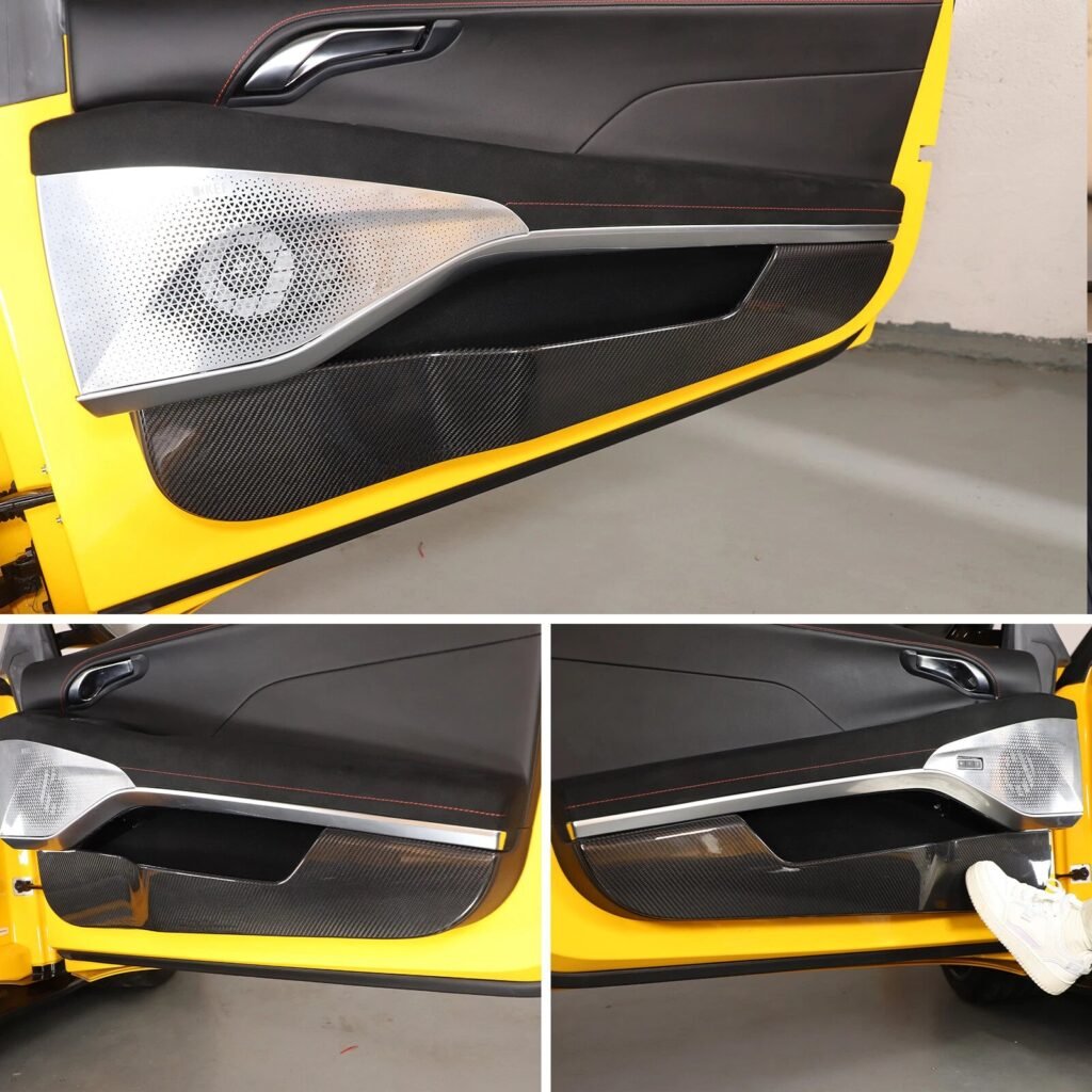 Carbon Fiber Inner Door Anti-Kick Panel Cover - Lotus EMIRA