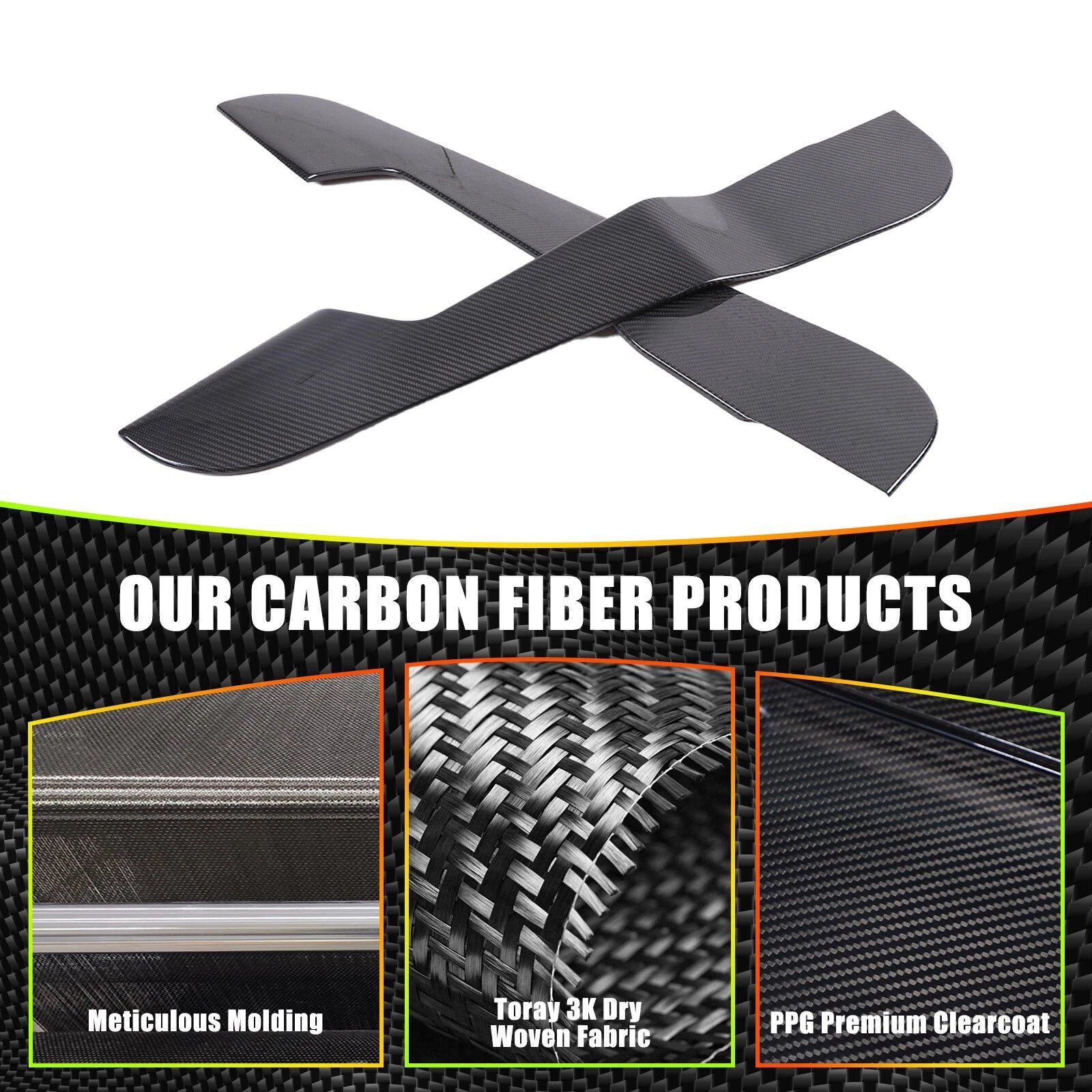 Carbon Fiber Inner Door Anti-Kick Panel Cover - Lotus EMIRA
