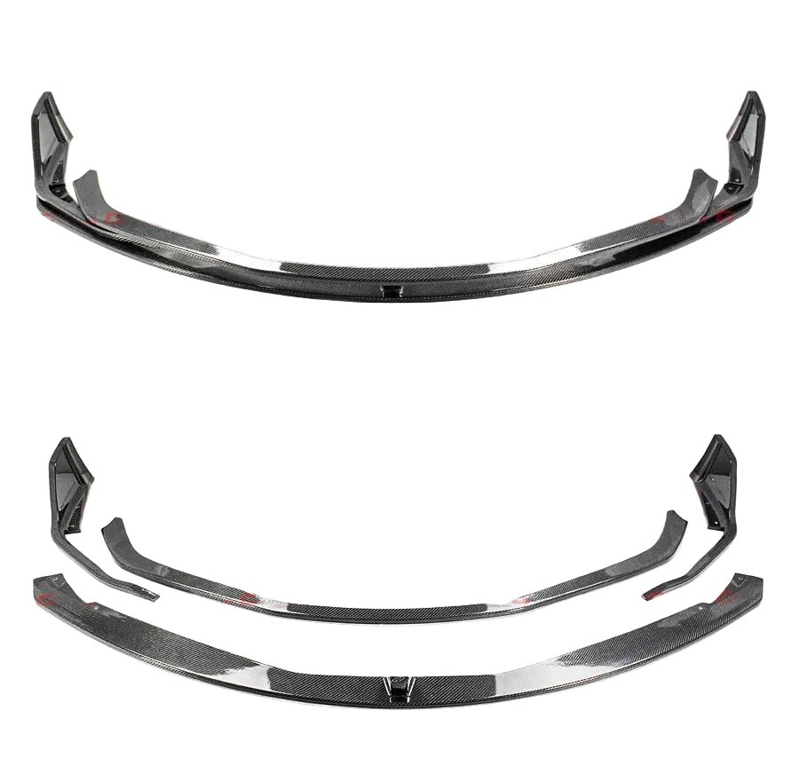 Carbon Fiber J Style Front splitter Lip - 2020-26 GR Supra A90 A91