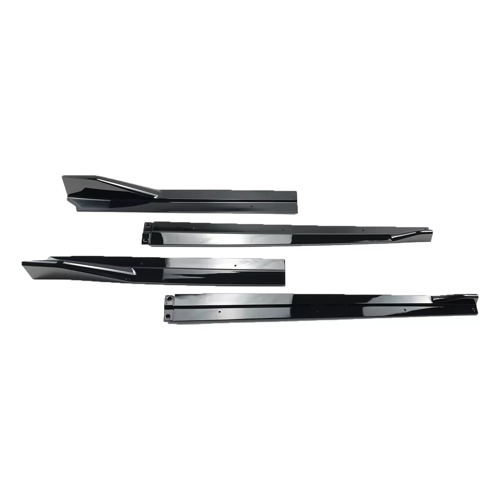 AG Style Gloss Black Side Skirt Extension - Toyota Supra A90 2020-2024