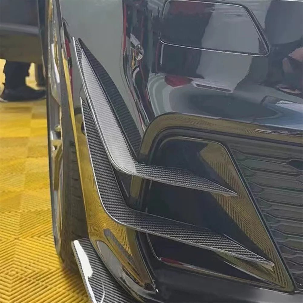 Carbon Fiber Front Side Canard - Audi A7 S7 C8 2019-2022 - 图片 3
