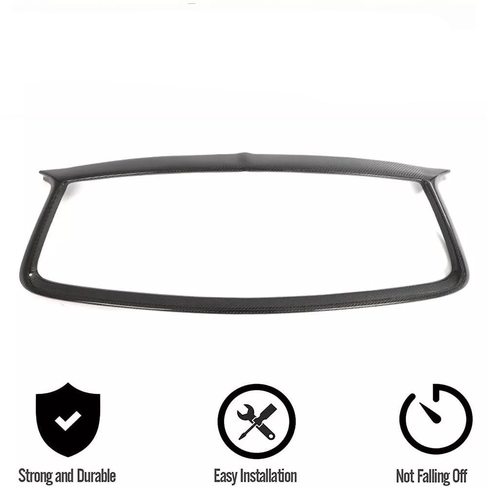 Carbon Fiber Grill Overlay - Infiniti Q60 2016-22