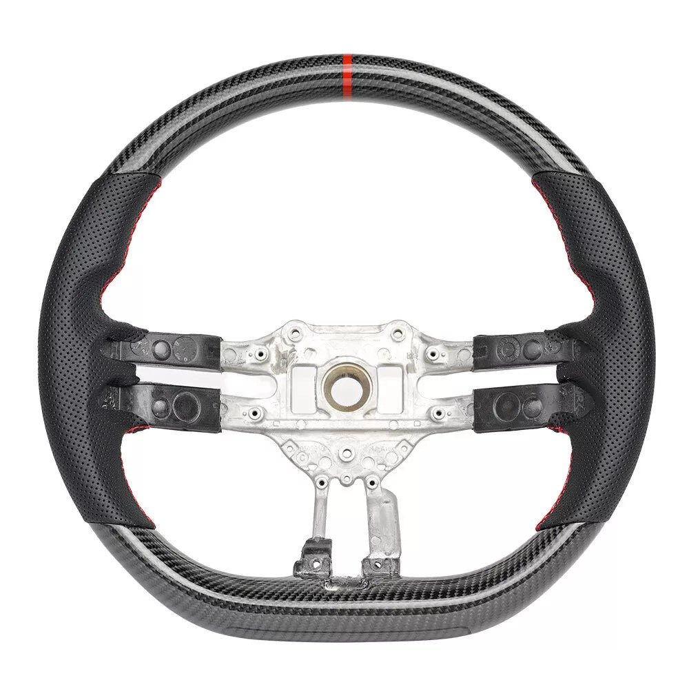 Carbon Fiber Steering Wheel Core w/ red accents - Mercedes-Benz C63 S63 S65 GLA35 AMG 21-24