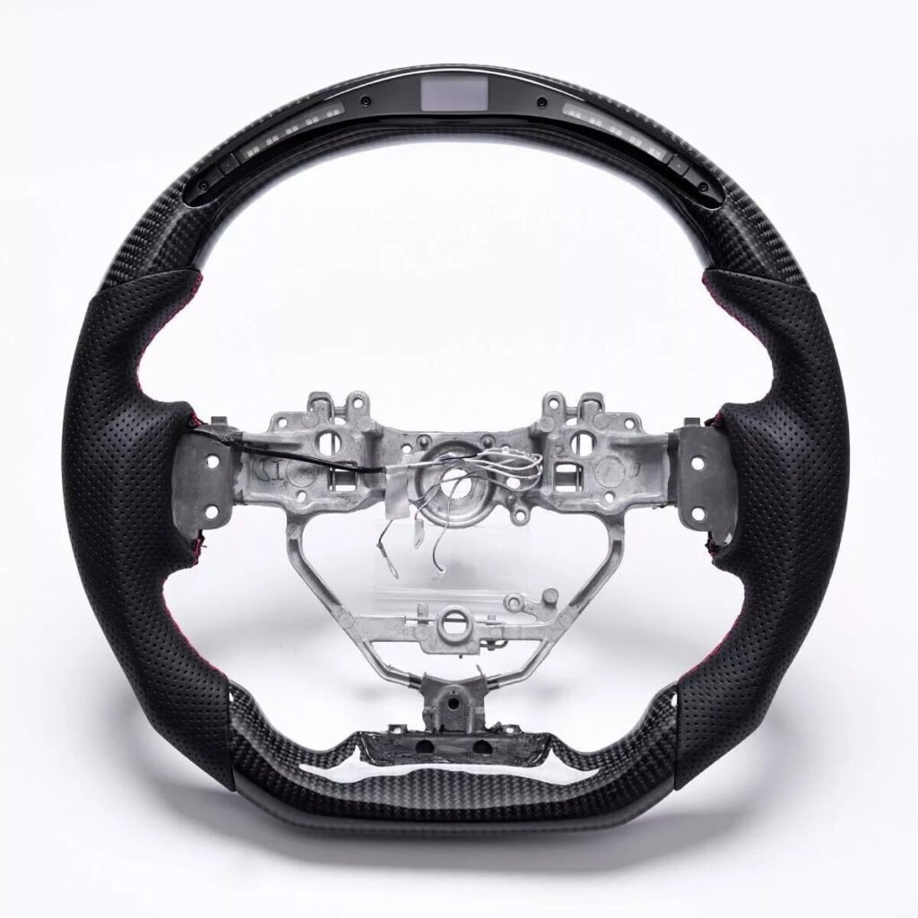 Carbon Fiber Steering Wheel W/ Heated &LED - Lexus IS GS CT NX RC F LX