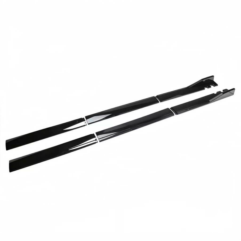 Gloss Black Side Skirt (3pc) for Lexus IS300 IS350 IS500 (2021-2023)