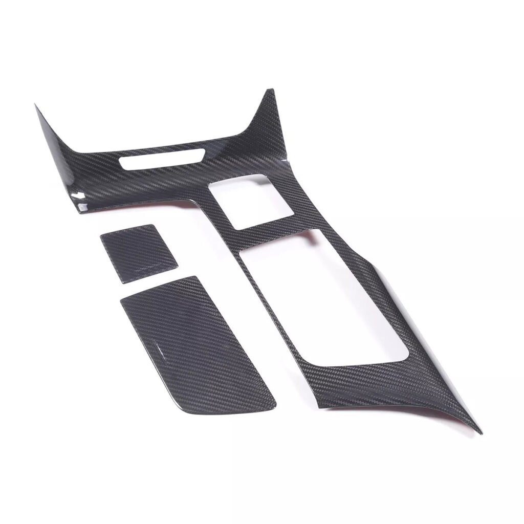 Carbon Fiber Center Console Panel Trim Cover - Corvette C7 2014-19