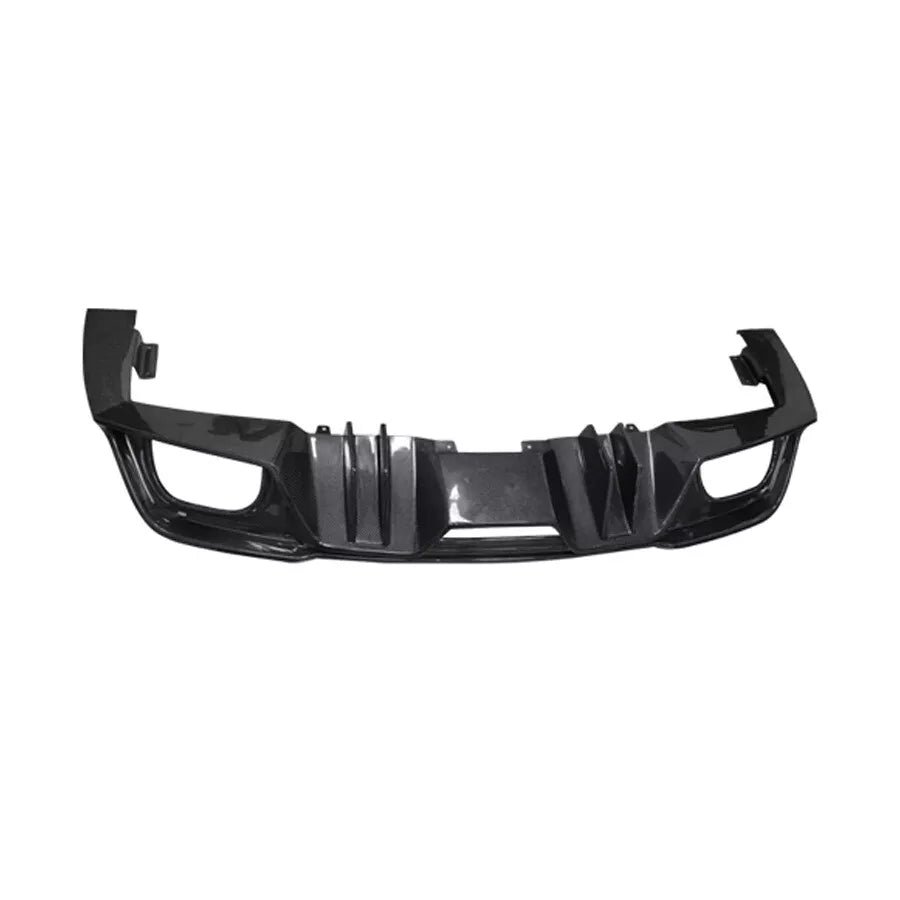 Carbon Fiber GT500 Style Rear Bumper Diffuser - Ford Mustang 2018-2022