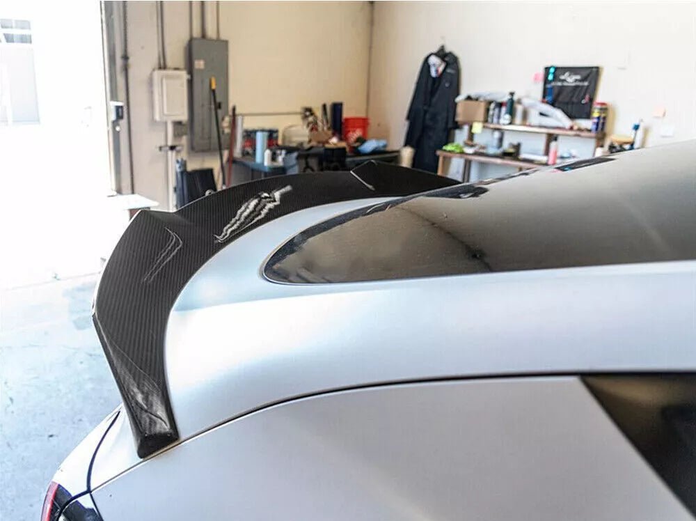 High Kick Carbon Fiber Spoiler - Tesla Model Y 2019-2024