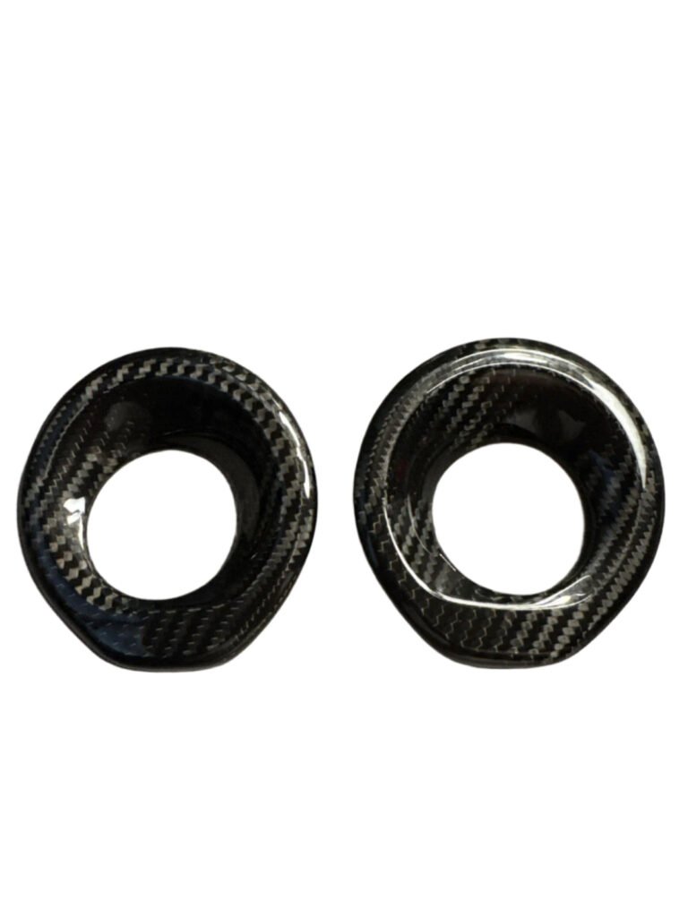 CARBON FIBER Inner Door Speaker Ring Trim - Toyota A90 A91 Supra MK5