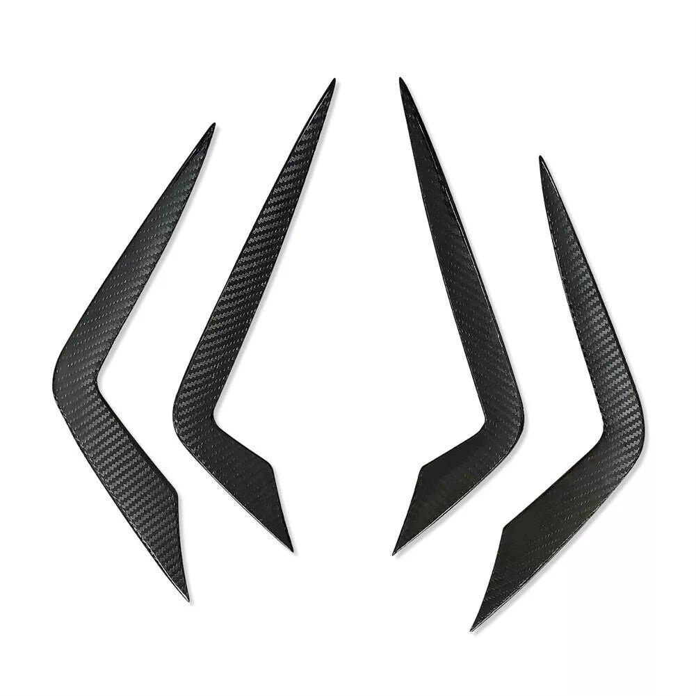 Carbon Fiber Front Side Canard -  Audi A7 S7 C8 2019-2022