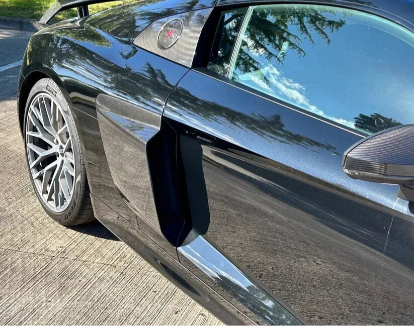 Carbon Fiber GT4 LMS Style Side Vent Blades - AUDI R8 (4S Gen 2) - product detail 4