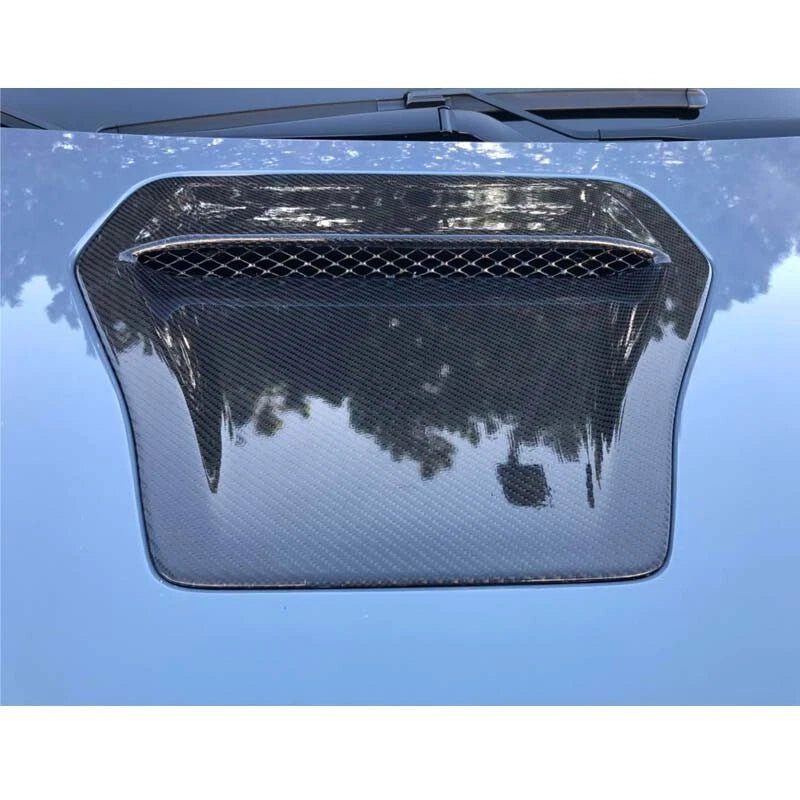 Carbon Fiber Hood Air Vent Cover - Honda Civic Type R FK8 17-21