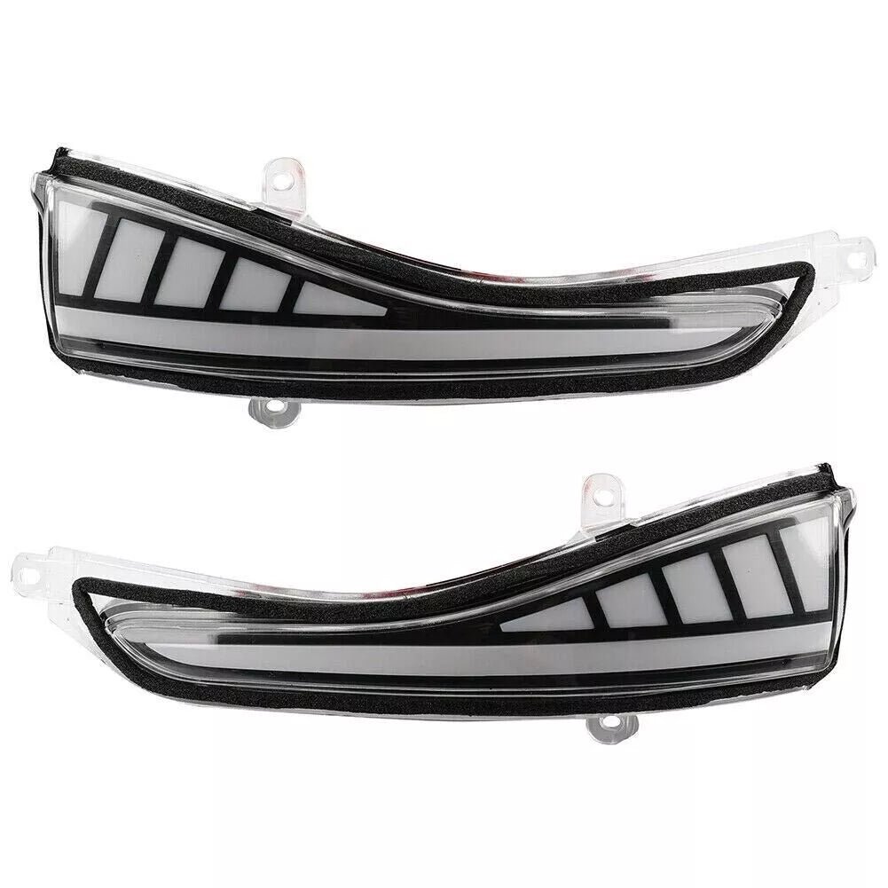 LED Mirror Dynamic Sequential Turn Signal DRL Light For Infiniti Q50 Q60